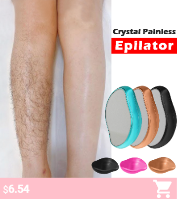 New Crystal Physical Hair Eraser Bleame  Removal Painless Safe Epilator Easy Cleaning Reusable Body Beauty Depilation Tool  Hair
